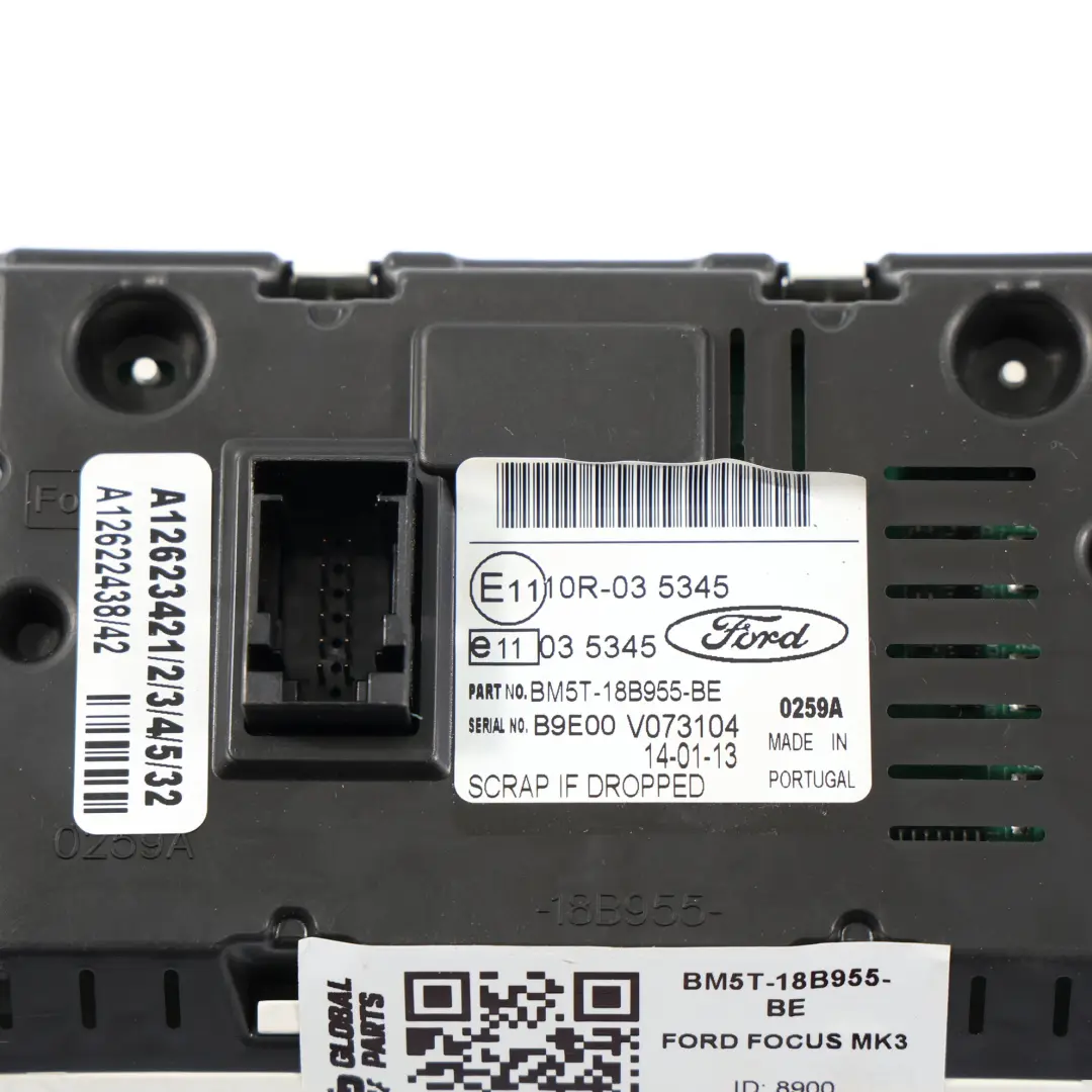 Multifunktionsbildschirm Armaturenbrett Multimedia für Ford Focus III mit Teilenummer BM5T-18B955-BE Ford Focus III Multifunktionsbildschirm Armaturenbrett Multimedia - SKU BM5T-18B955-BE - Teilenummer BM5T-18B955-BE