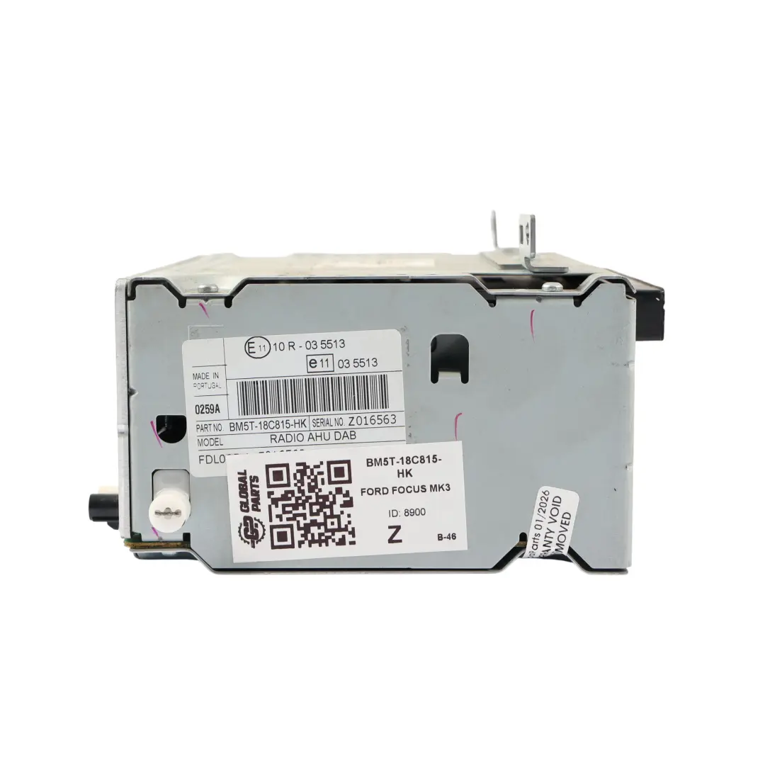 Mk3 Radio Head Unit CD Player Stereo Audio Unit to Ford Focus with Part number BM5T-18C815-HK Ford Focus Mk3 Radio Head Unit CD Player Stereo Audio Unit - SKU BM5T-18C815-HK - Part number BM5T-18C815-HK