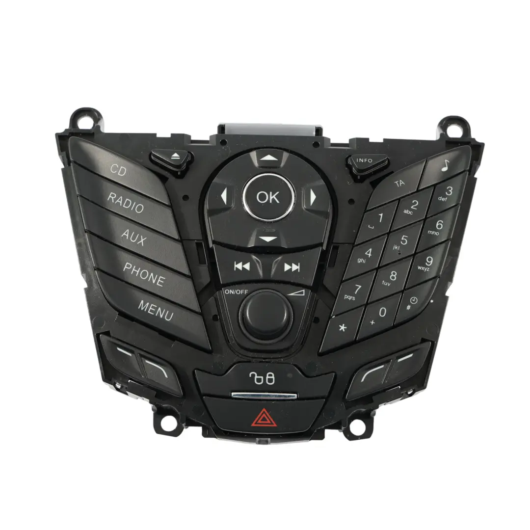 Panel De Interruptores Control Unidad Multimedia para Ford Focus III con número de pieza BM5T-18K811-BA Ford Focus III Panel De Interruptores Control Unidad Multimedia - SKU BM5T-18K811-BA - Número de pieza BM5T-18K811-BA