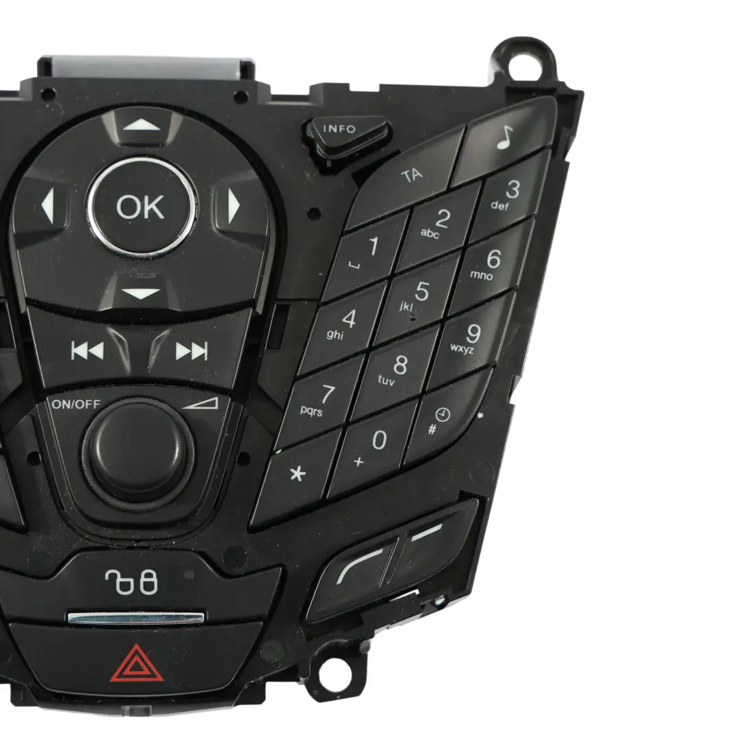 Panel De Interruptores Control Unidad Multimedia para Ford Focus III con número de pieza BM5T-18K811-BA Ford Focus III Panel De Interruptores Control Unidad Multimedia - SKU BM5T-18K811-BA - Número de pieza BM5T-18K811-BA