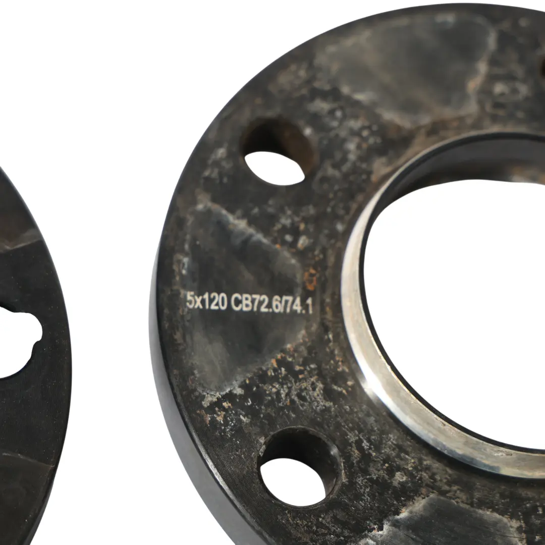  Distanziali Ruota In Lega Spessori BMW 5X120 72,6/74,1mm 15mm Set + Bulloni - SKU BMW-SPACER-SET-4 - Numero di parte BMW-SPACER-SET