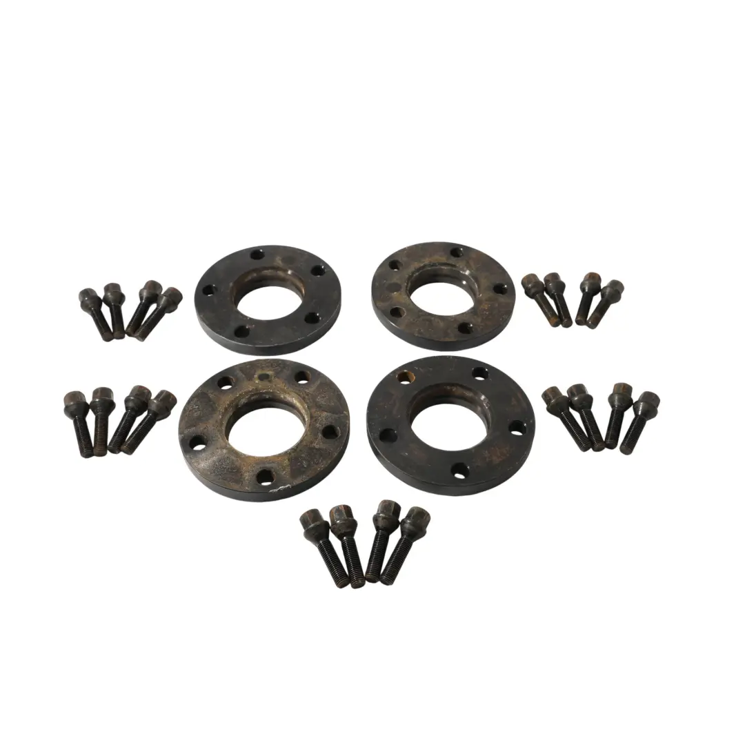  Espaciadores De Llantas Centricas BMW 5X120 72.6/74.1mm 15mm + Tornillos - SKU BMW-SPACER-SET-4 - Número de pieza BMW-SPACER-SET