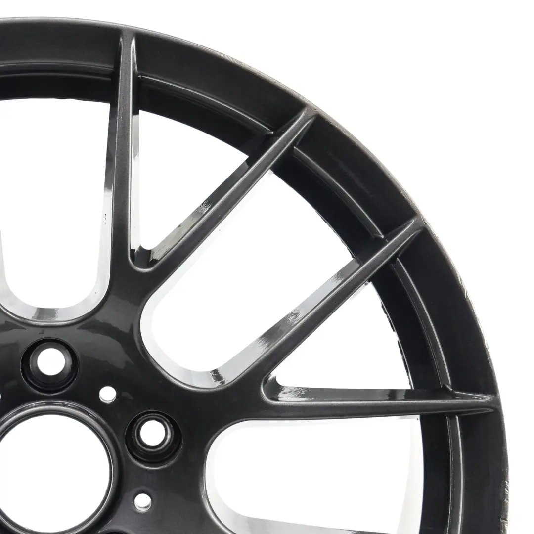 Grey Wheel Rim Alloy VIA 18" 9J to BMW with Part number BMW-VIA-18 BMW Grey Wheel Rim Alloy VIA 18" 9J - SKU BMW-VIA-18-6 - Part number BMW-VIA-18