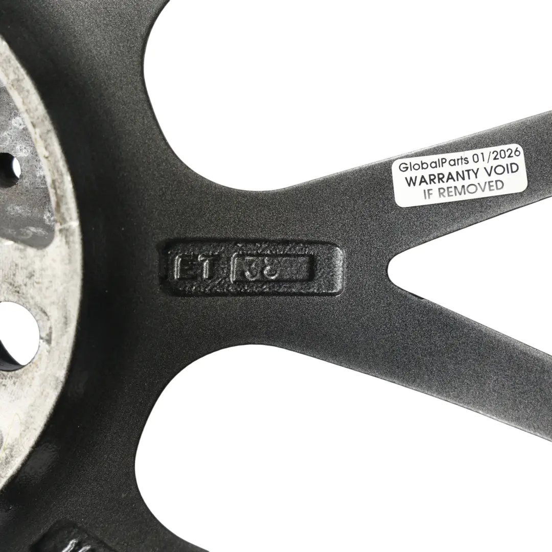 BMW Cerchio Grigio In Lega VIA 18 8J ET:38 - SKU BMW-VIA-18-7 - Numero di parte BMW-VIA-18