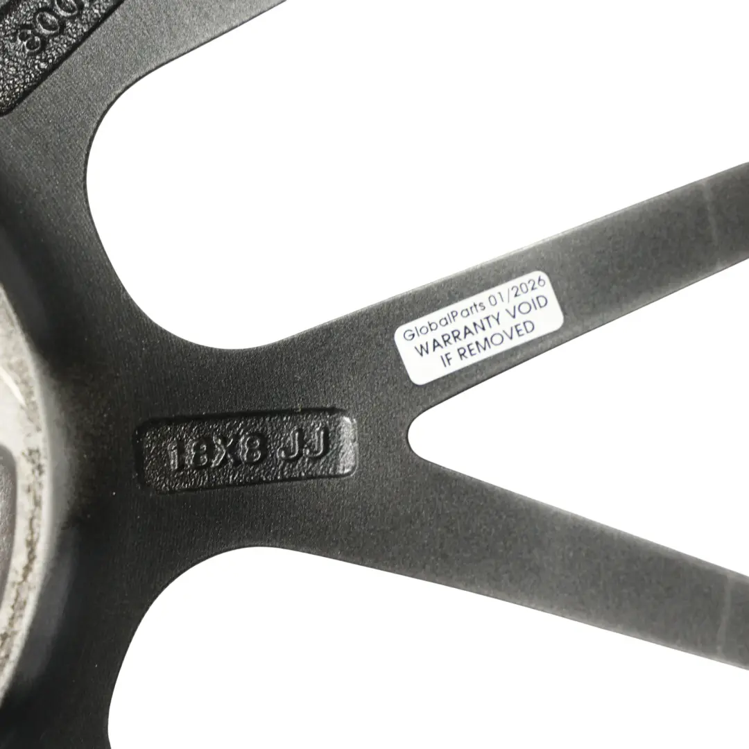 BMW Grey Wheel Rim Alloy VIA 18 8J ET:38 - SKU BMW-VIA-18-7 - Part number BMW-VIA-18