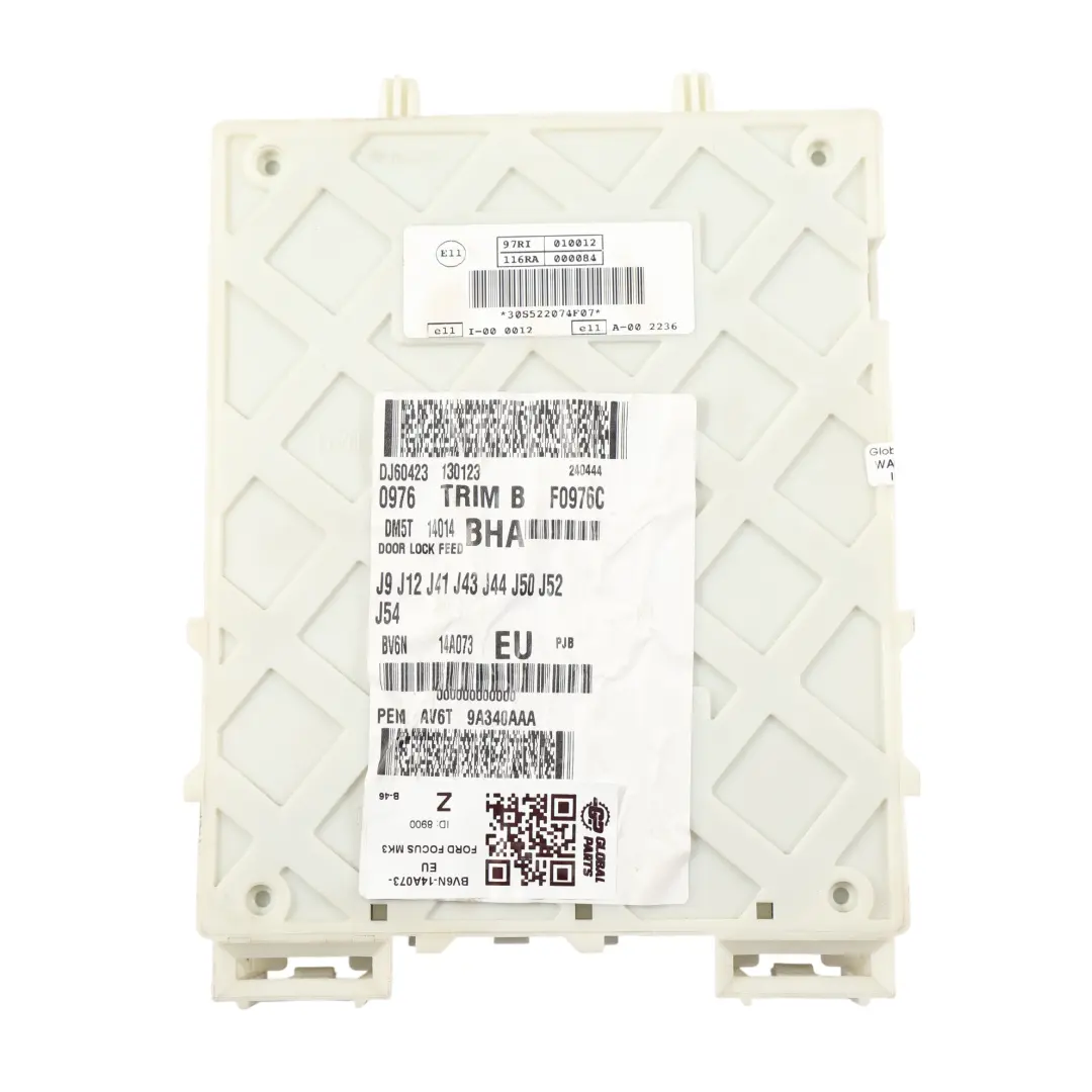 Ford Focus III BCM Módulo De Control Caja De Fusibles - SKU BV6N-14A073-EU - Número de pieza BV6N-14A073-EU