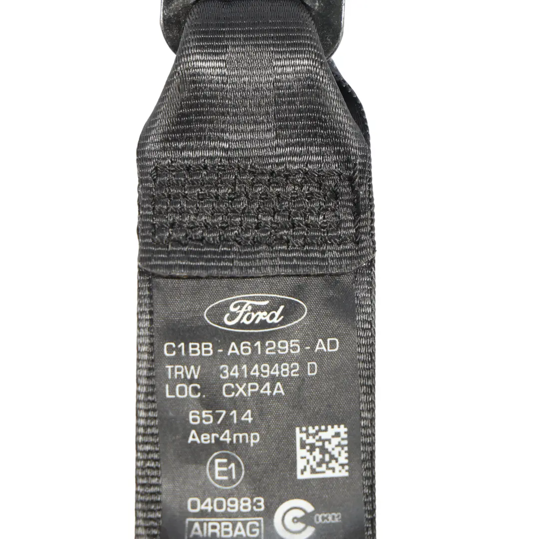 Ford Fiesta Mk7 Sicherheitsgurt Beifahrerseite Vorne Links C1BBA61295AD - SKU C1BB-A61295-AD - Teilenummer C1BB-A61295-AD
