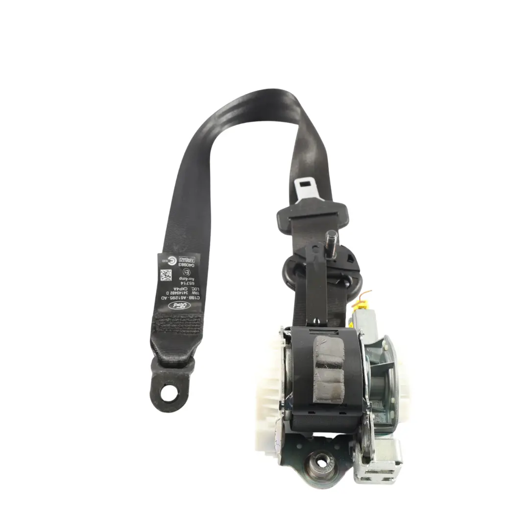 Belt Safety Belt Passenger Side Front Left N/S C1BBA61295AD to Ford Fiesta Mk7 Seat with Part number C1BB-A61295-AD Ford Fiesta Mk7 Seat Belt Safety Belt Passenger Side Front Left N/S C1BBA61295AD - SKU C1BB-A61295-AD - Part number C1BB-A61295-AD