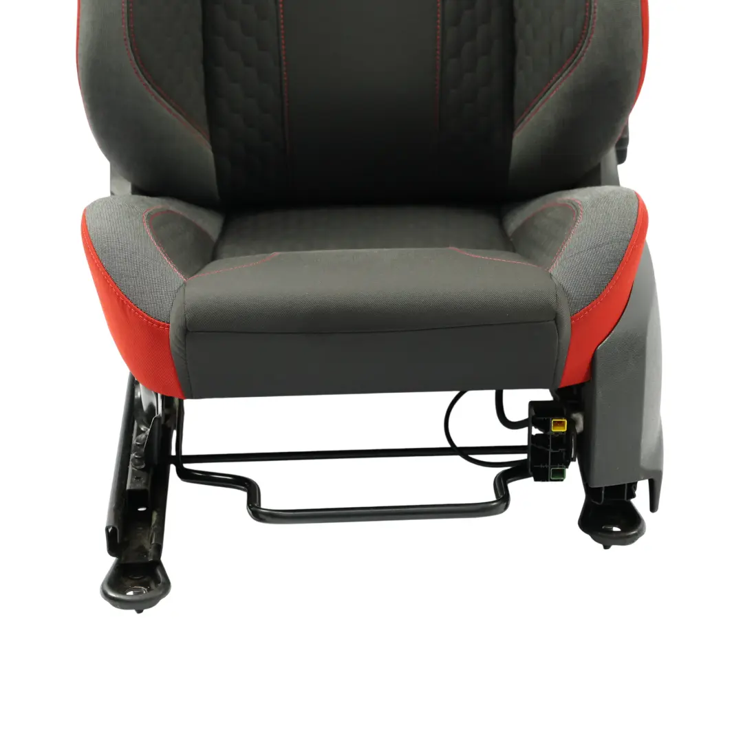 Ford Fiesta Mk7 3 Portes Siège Avant Gauche Intérieur Tissu Gris Monax Rouge - SKU C1BB-B64417-FC1FVZ-1 - Numéro de pièce C1BB-B64417-FC1FVZ