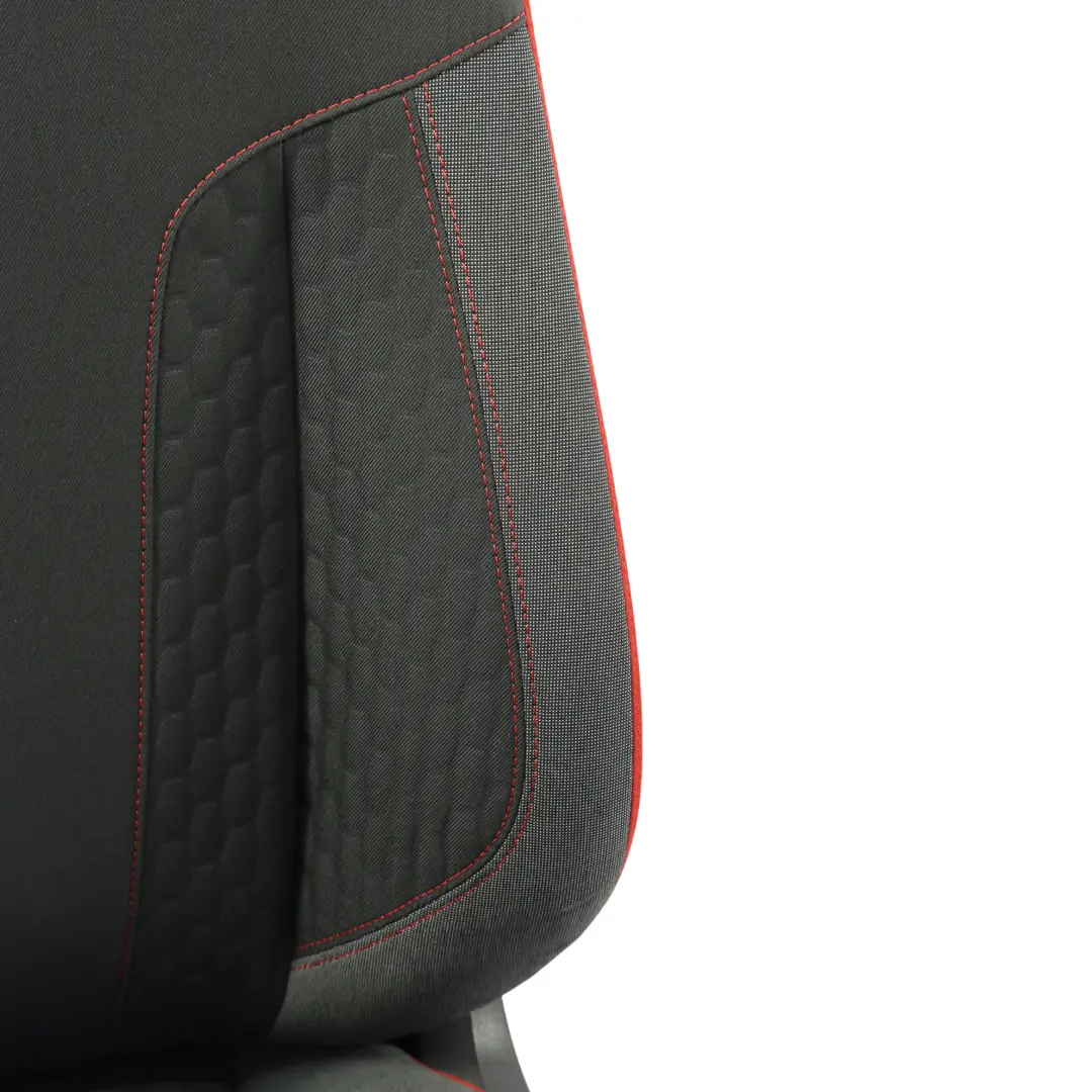 Ford Fiesta Mk7 3Dr Sedile Anteriore Sinistro Interno Tessuto Grigio Monax Rosso - SKU C1BB-B64417-FC1FVZ-1 - Numero di parte C1BB-B64417-FC1FVZ