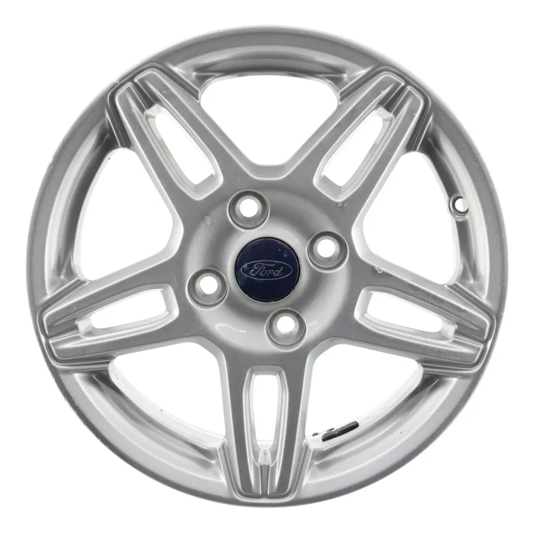 Alloy Rim 15" 6J ET:47.5 to Ford Fiesta Mk7 Silver Wheel with Part number C1BC-1007-BB Ford Fiesta Mk7 Silver Wheel Alloy Rim 15" 6J ET:47.5 - SKU C1BC-1007-BB-1 - Part number C1BC-1007-BB