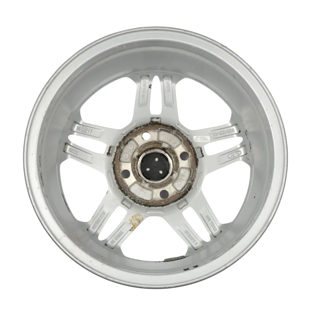Ford Fiesta Mk7 Srebrna Felga Aluminiowa 15" 6J ET:47.5 - SKU C1BC-1007-BB-1 - Numer Części C1BC-1007-BB
