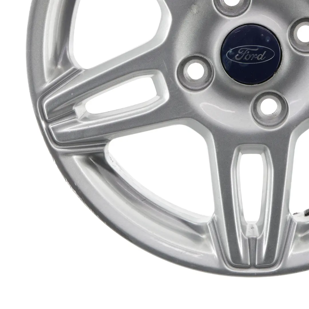 Silberne Leichtmetallfelge Alufelge 15" 6J ET:47.5 für Ford Fiesta Mk7 mit Teilenummer C1BC-1007-BB Ford Fiesta Mk7 Silberne Leichtmetallfelge Alufelge 15" 6J ET:47.5 - SKU C1BC-1007-BB-1 - Teilenummer C1BC-1007-BB