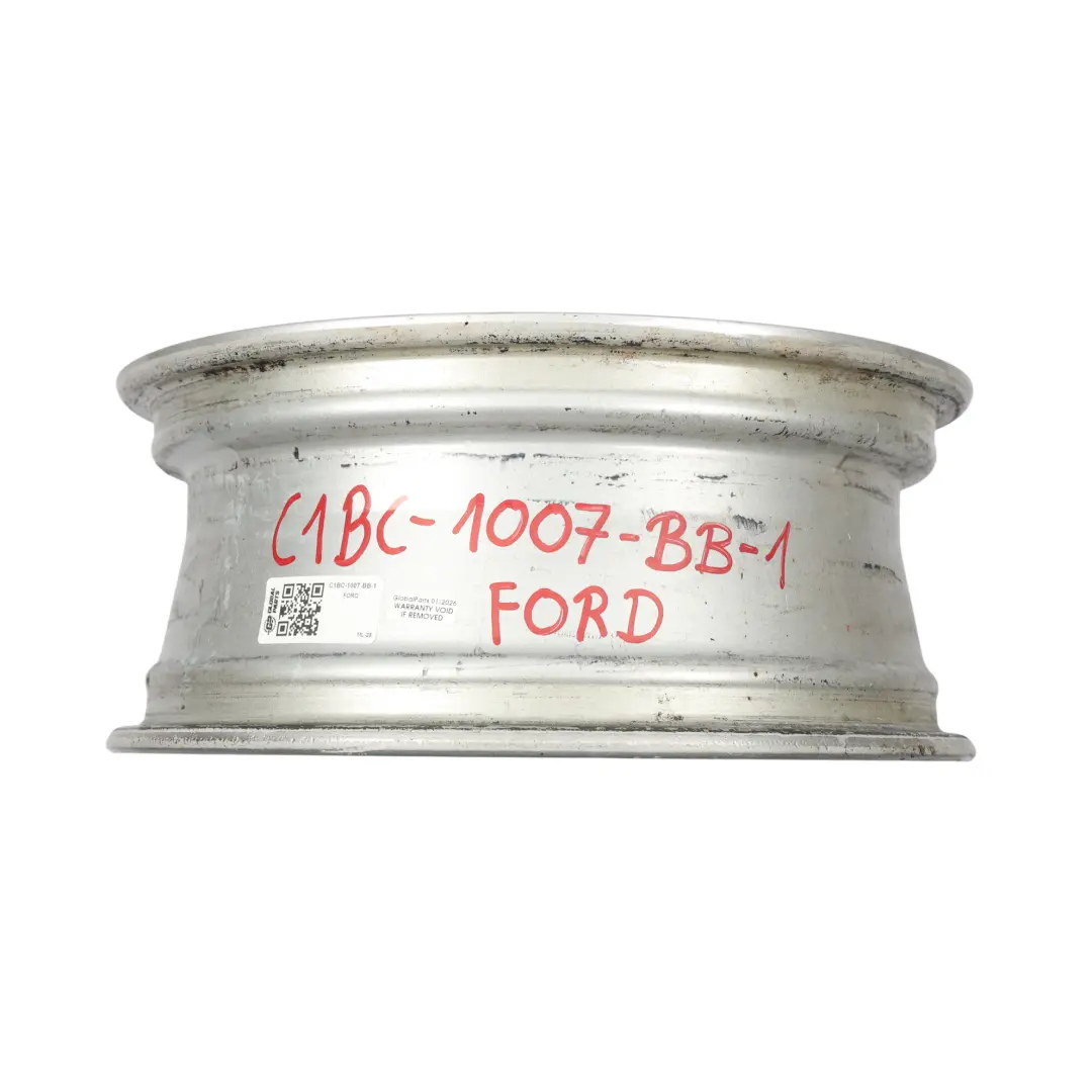 Srebrna Felga Aluminiowa 15" 6J ET:47.5 do Ford Fiesta Mk7 o numerze C1BC-1007-BB Ford Fiesta Mk7 Srebrna Felga Aluminiowa 15" 6J ET:47.5 - SKU C1BC-1007-BB-1 - Numer Części C1BC-1007-BB