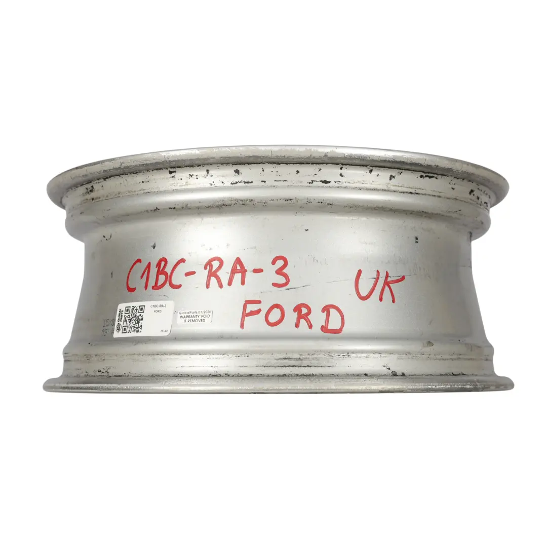Ford Fiesta Mk7 Silver Wheel Alloy Rim 16" 6.5J ET:47.5 - SKU C1BC-RA-3 - Part number C1BC-RA