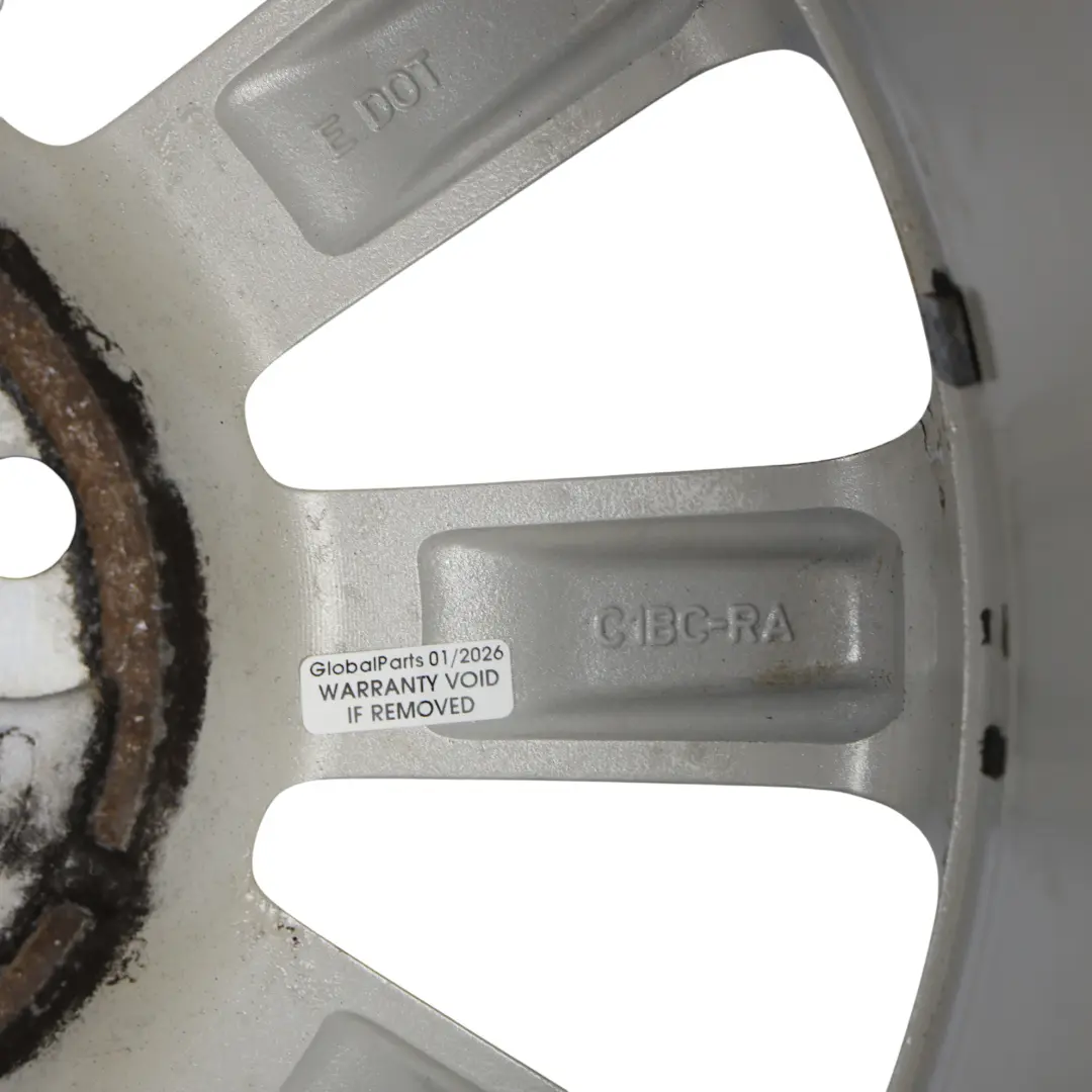 Ford Fiesta Mk7 Silver Wheel Alloy Rim 16" 6.5J ET:47.5 - SKU C1BC-RA-3 - Part number C1BC-RA