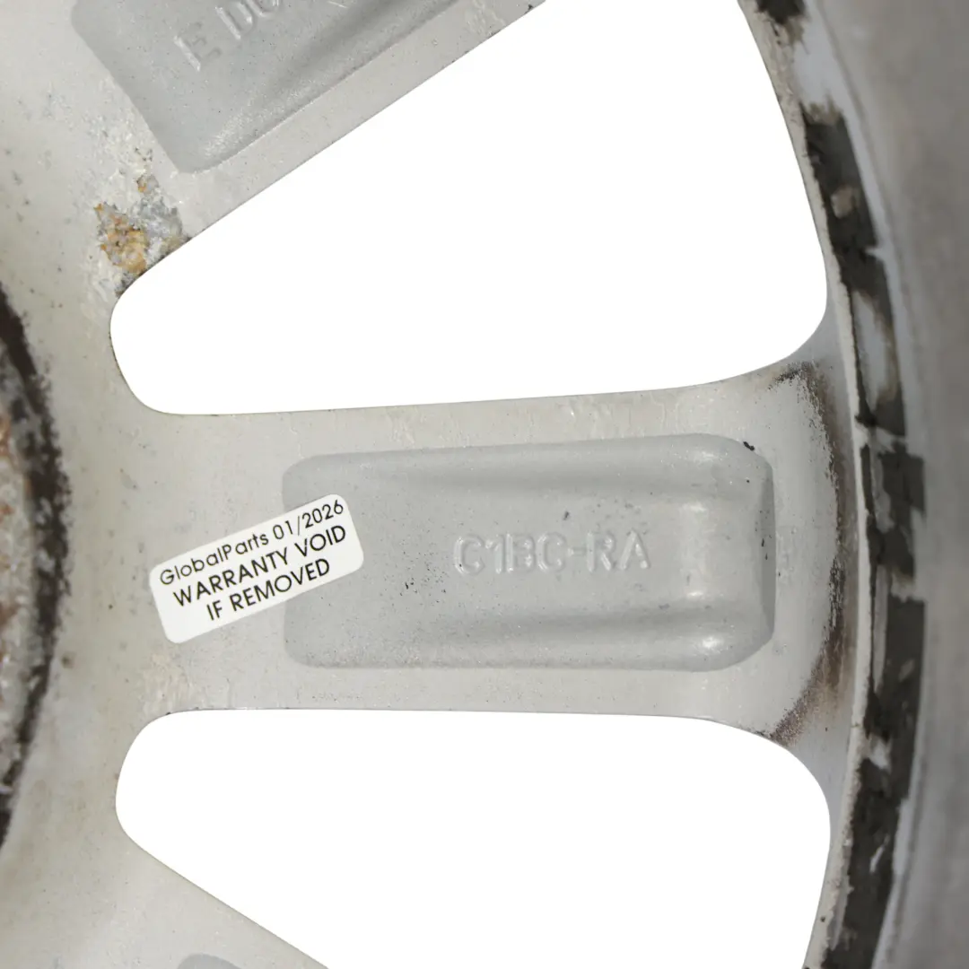 Ford Fiesta Mk7 Silver Wheel Alloy Rim 16" 6.5J ET:47.5 - SKU C1BC-RA-4 - Part number C1BC-RA