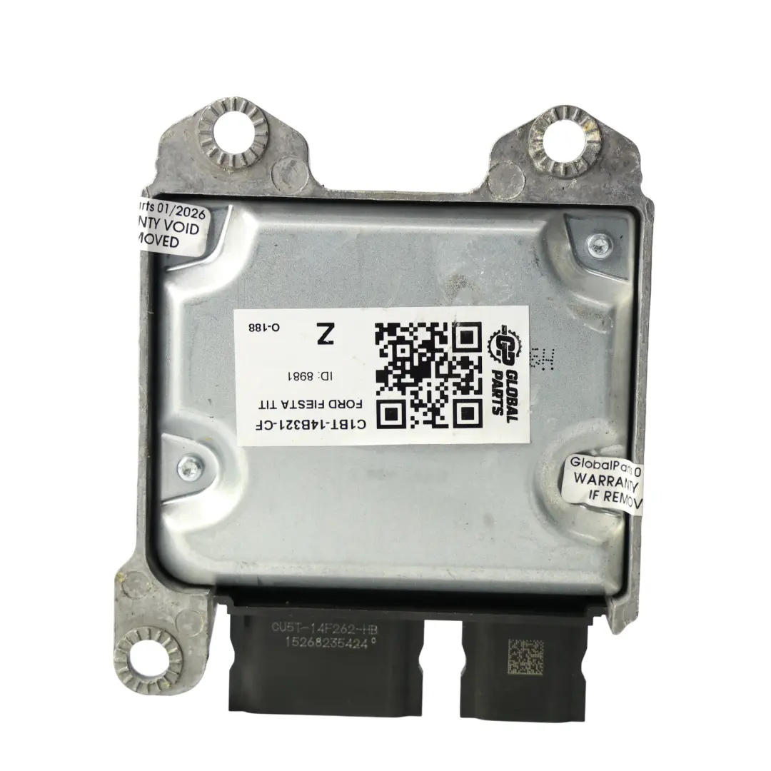 Ford Fiesta Mk7 3Dr Moduł Airbag Komputer Sterownik Poduszek C1BT14B321FF - SKU C1BT-14B321-CF - Numer Części C1BT-14B321-CF