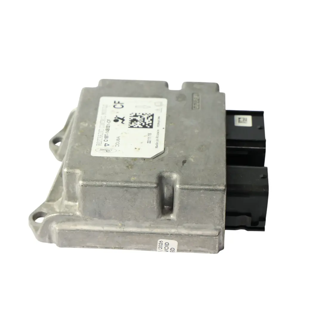Ford Fiesta Mk7 3Dr Safety Module ECU Restraint Control Unit C1BT14B321FF - SKU C1BT-14B321-CF - Part number C1BT-14B321-CF