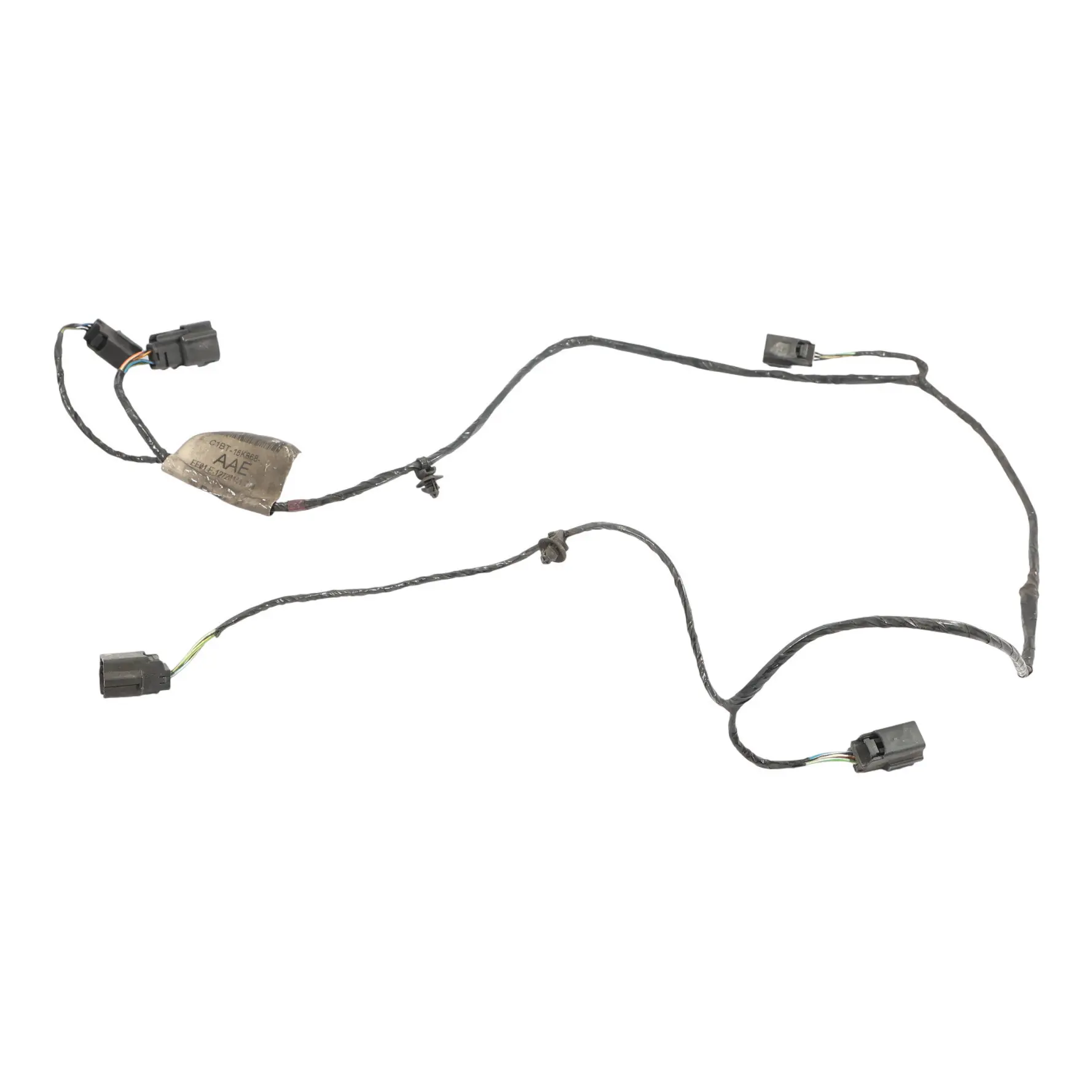 Ford Fiesta Mk7 Sensore Parcheggio PDC Posteriore Cablaggio Loom C1BT-15K868-AAE