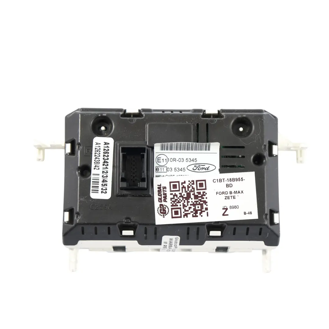 Ford B-Max Salpicadero Pantalla Multifunción Monitor - SKU C1BT-18B955-BD - Número de pieza C1BT-18B955-BD