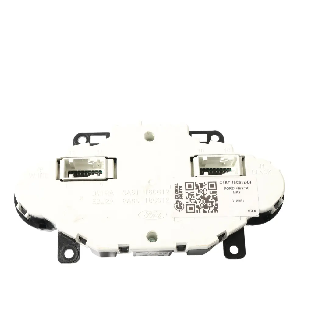 Ford Fiesta Mk7 Klima Anlage Heizung Klima Steuerung Schalttafel - SKU C1BT-18C612-BF - Teilenummer C1BT-18C612-BF