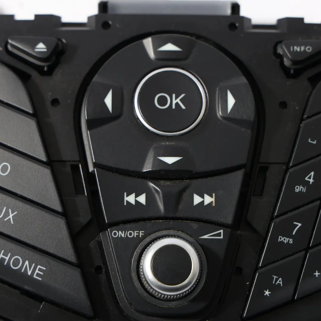 Dashboard Head Unit Media Player Control Panel to Ford Fiesta Mk7 with Part number C1BT-18K811-RA Ford Fiesta Mk7 Dashboard Head Unit Media Player Control Panel - SKU C1BT-18K811-RA - Part number C1BT-18K811-RA