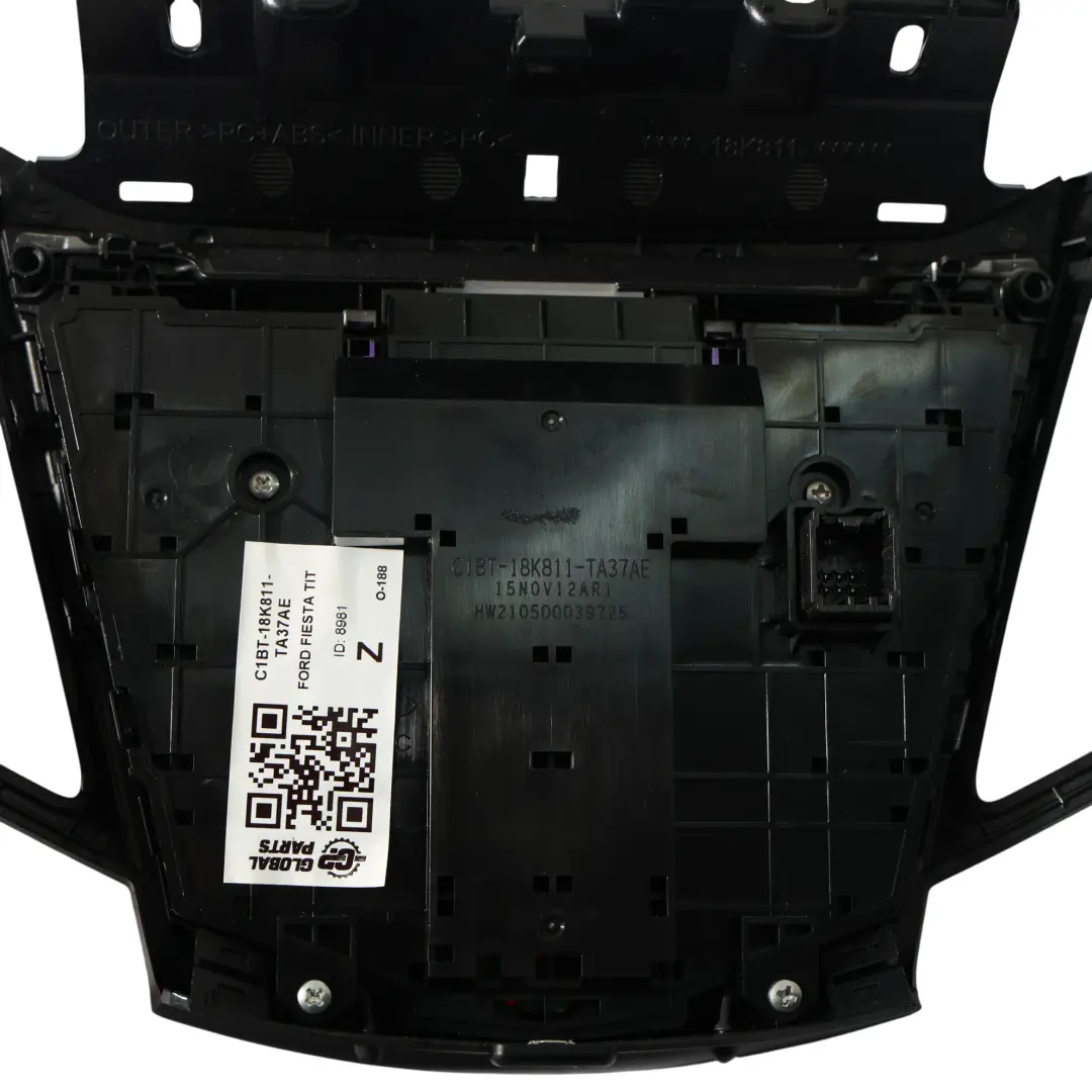 Armaturenbrett Head Unit SONY Player Bedienfeld C1BT18K811TA37AE für Ford Fiesta Mk7 mit Teilenummer C1BT-18K811-TA37AE Ford Fiesta Mk7 Armaturenbrett Head Unit SONY Player Bedienfeld C1BT18K811TA37AE - SKU C1BT-18K811-TA37AE - Teilenummer C1BT-18K811-TA37AE