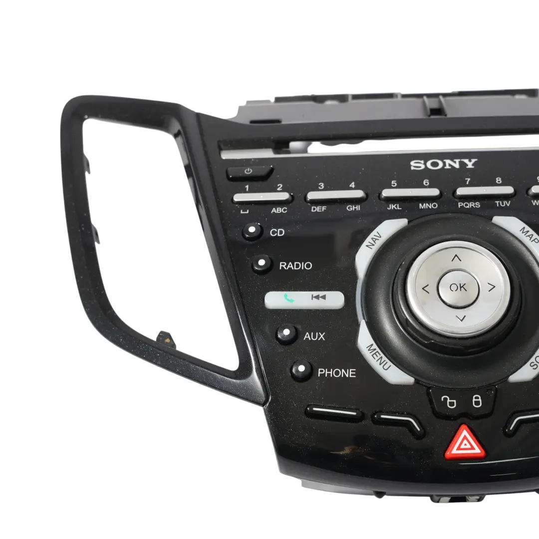 Ford Fiesta Mk7 Armaturenbrett Head Unit SONY Player Bedienfeld C1BT18K811TA37AE - SKU C1BT-18K811-TA37AE - Teilenummer C1BT-18K811-TA37AE