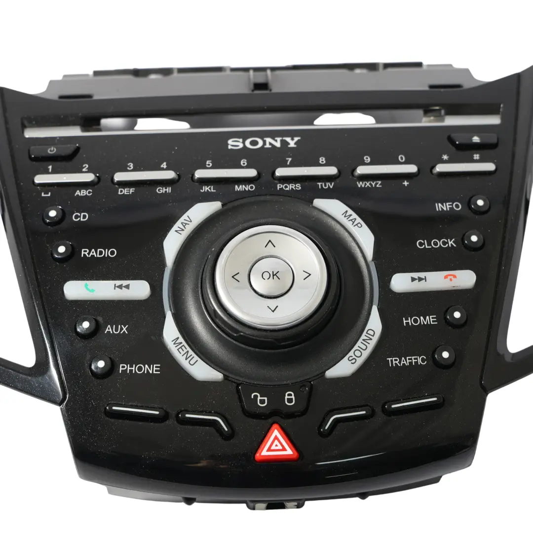 Ford Fiesta Mk7 Cruscotto Unità Principale SONY Lettore C1BT18K811TA37AE - SKU C1BT-18K811-TA37AE - Numero di parte C1BT-18K811-TA37AE