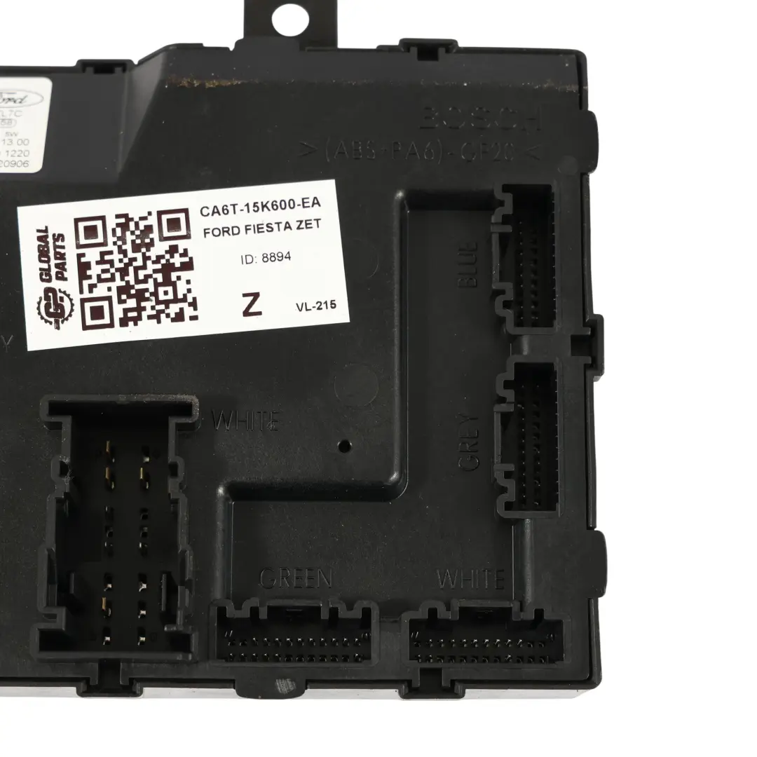 Ford Fiesta VII Module De Commande BCM Unité De Contrôle ECU - SKU CA6T-15K600-EA - Numéro de pièce CA6T-15K600-EA