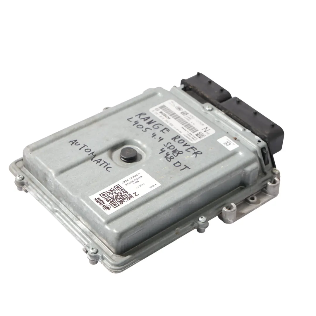 340HP Engine Control ECU Automatic to Range Rover L405 4.4 SDV8 4x4 with Part number CK52-12C520-N Range Rover L405 4.4 SDV8 4x4 340HP Engine Control ECU Automatic - SKU CK52-12C520-N - Part number CK52-12C520-N