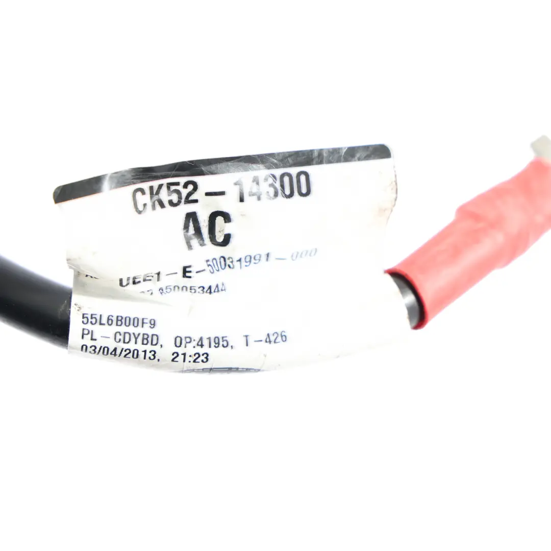 Positive Battery Wiring Loom Wire Cable Lead CK5214300AC to Range Rover L405 V8 with Part number CK52-14300-AC Range Rover L405 V8 Positive Battery Wiring Loom Wire Cable Lead CK5214300AC - SKU CK52-14300-AC - Part number CK52-14300-AC