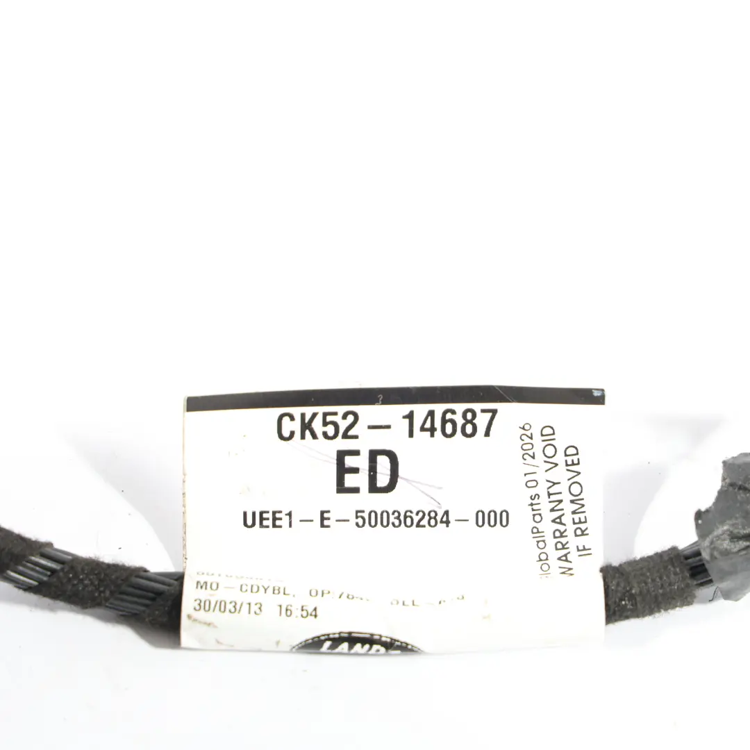 Door Wiring Harness Ambient Left N/S to Range Rover L405 Rear with Part number CK52-14687-ED Range Rover L405 Rear Door Wiring Harness Ambient Left N/S - SKU CK52-14687-ED - Part number CK52-14687-ED
