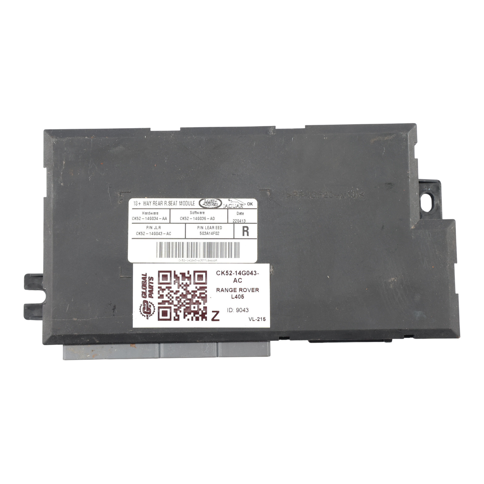 Range Rover L405 Rear Seat 18 Way Adjust Control Module Right O/S CK52 ...