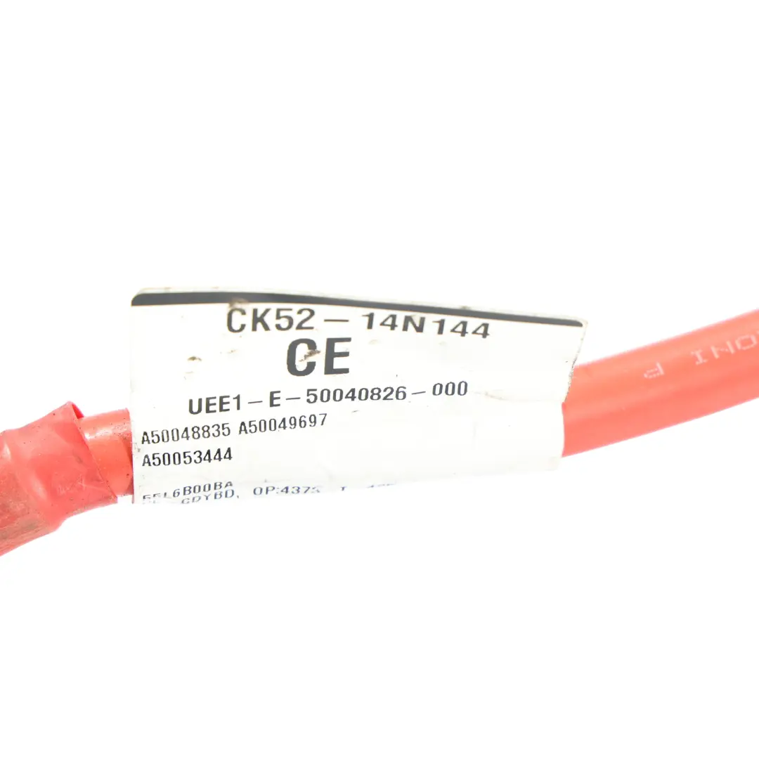 Cavo Positivo Batteria + Fusibile per Range Rover L405 con numero di parte CK52-14N144-CE Range Rover L405 Cavo Positivo Batteria + Fusibile - SKU CK52-14N144-CE - Numero di parte CK52-14N144-CE