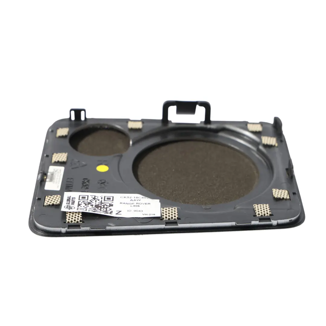 Loud Speaker Cover Trim Panel Right O/S to Range Rover L405 Rear with Part number CK52-18C862-AAW Range Rover L405 Rear Loud Speaker Cover Trim Panel Right O/S - SKU CK52-18C862-AAW - Part number CK52-18C862-AAW