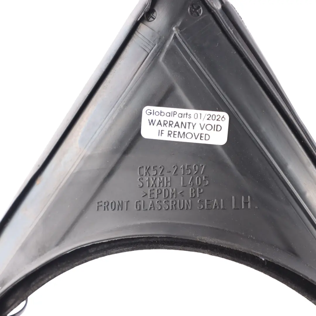 Range Rover L405 Door Window Frame Seal Gasket Front Left N/S -AG - SKU CK52-21597 - Part number CK52