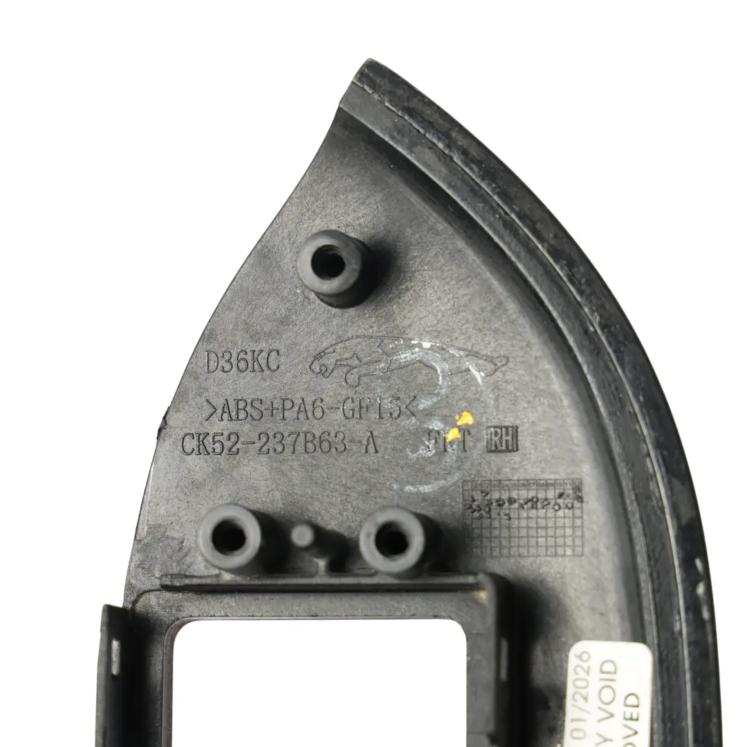 Range Rover L405 Door Card Trim Panel Cover Front Right O/S Black - SKU RHD-LR034543 - Part number CK52-237B63-A