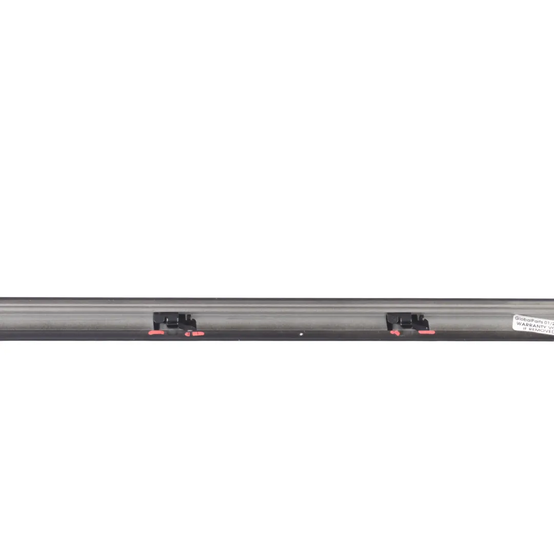 Range Rover L405 Rear Door Window Strip Trim Left N/S Black - SKU CK52-255A61-AC - Part number CK52-255A61-AC