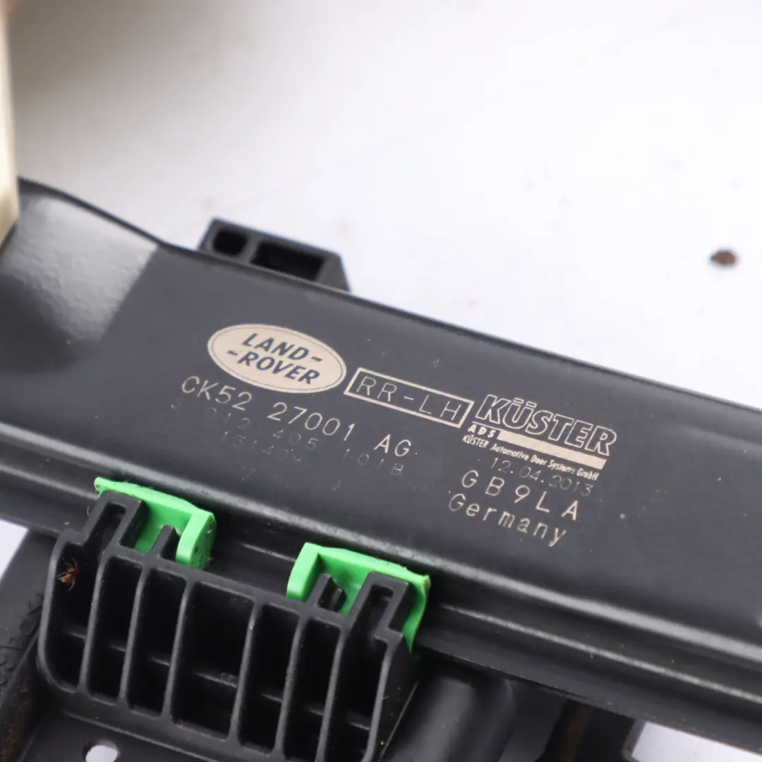 Door Window Mechanism Motor Rear Left N/S to Range Rover L405 Rear with Part number CK52-27001-AG Range Rover L405 Rear Door Window Mechanism Motor Rear Left N/S - SKU CK52-27001-AG - Part number CK52-27001-AG