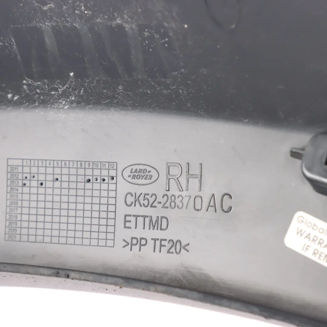 Range Rover L405 Wheel Arch Moulding Trim Cover Rear Right O/S - SKU CK52-28370-AC - Part number CK52-28370-AC