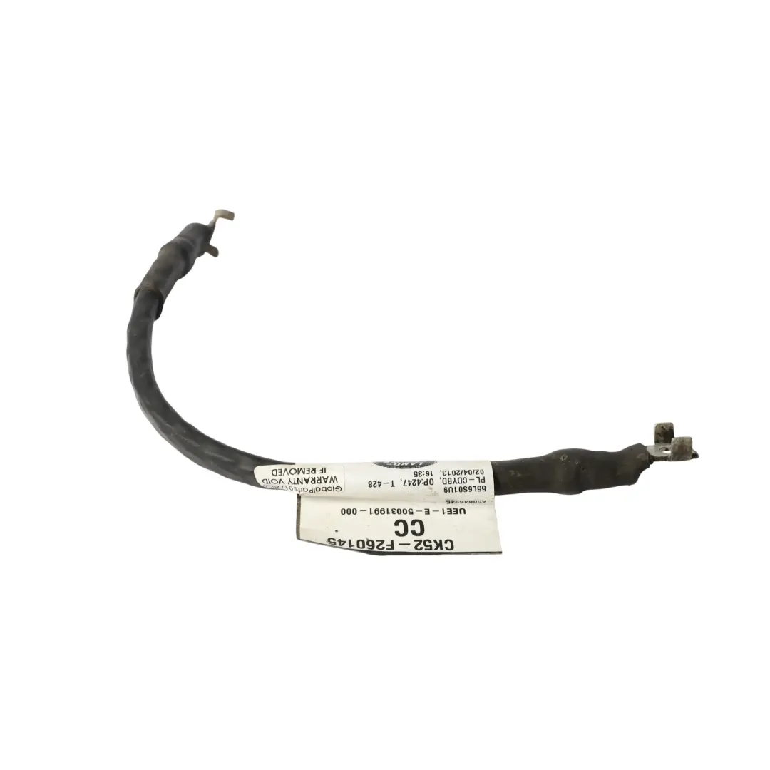 Negative Earth Battery Cable Lead to Land Rover Range Rover L405 with Part number CK52-F260145-CC Land Rover Range Rover L405 Negative Earth Battery Cable Lead - SKU CK52-F260145-CC - Part number CK52-F260145-CC