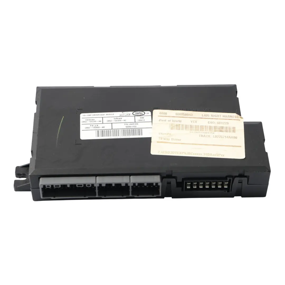 Range Rover L405 Módulo Control Asiento Conductor Delantero CK52-14C249-AA - SKU CK5214C249AA - Número de pieza CK5214C249AA