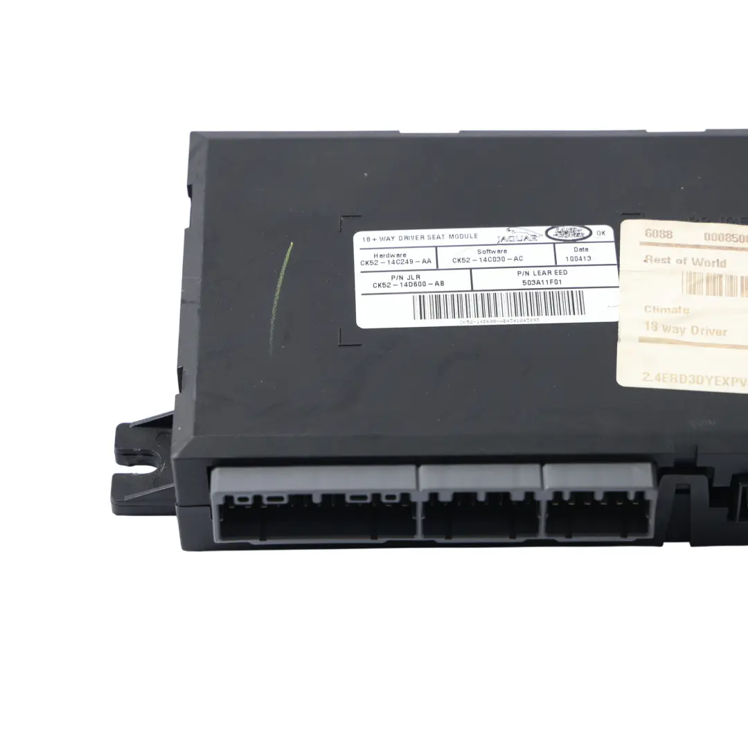 Range Rover L405 Front Driver's Seat Control Module Unit CK52-14C249-AA - SKU CK5214C249AA - Part number CK5214C249AA