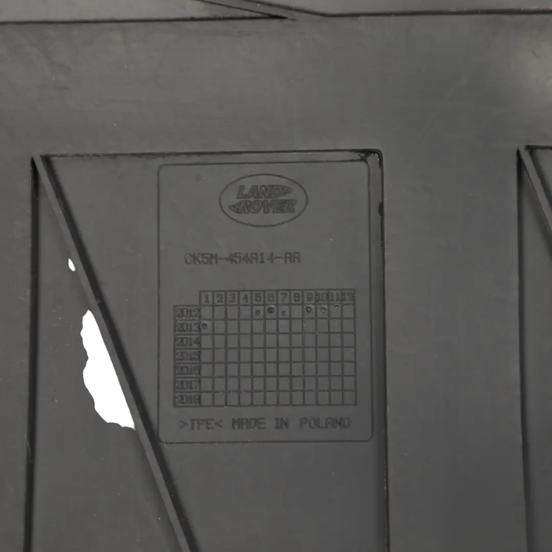 Range Rover L405 Rear Compartment Trunk Rubber Floor Boot Mat - SKU CK5M-454A14-AA - Part number CK5M-454A14-AA