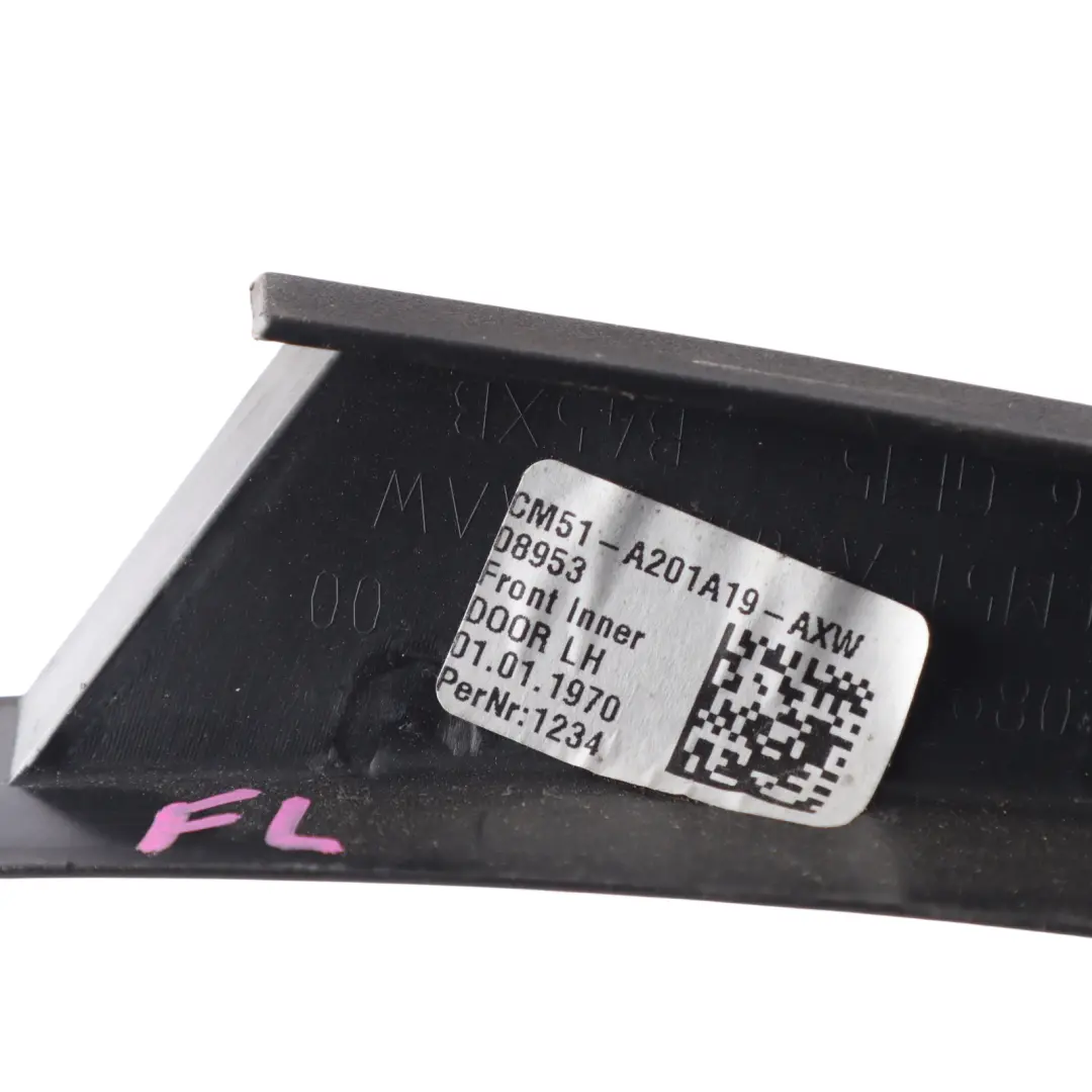 Ford Focus Mk3 Door Window Frame Cover Trim Front Left N/S - SKU CM51-A201A19-AXW - Part number CM51-A201A19-AXW