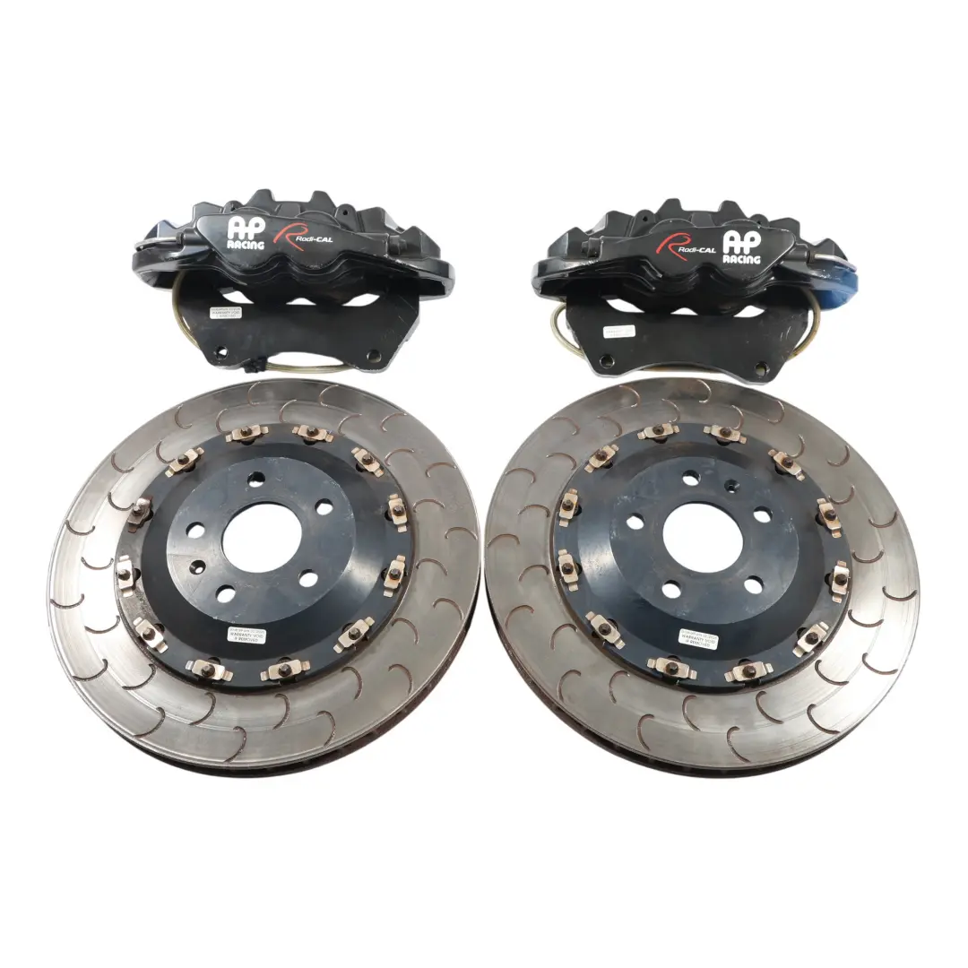 VW Golf MK7 Audi S3 8V 362Mm Anteriore 4 Pot Flottante Pinza Freno AP Racing Kit - SKU CMB-AP-VAG-BLK - Numero di parte CMB-AP-VAG