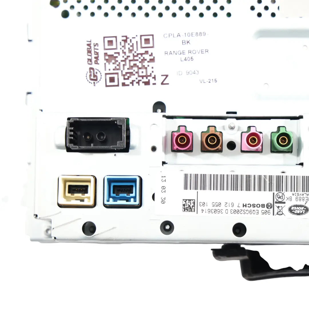 Land Rover Range Rover L405 Écran D'Affichage GPS Tableau Bord - SKU CPLA-10E889-BK - Numéro de pièce CPLA-10E889-BK