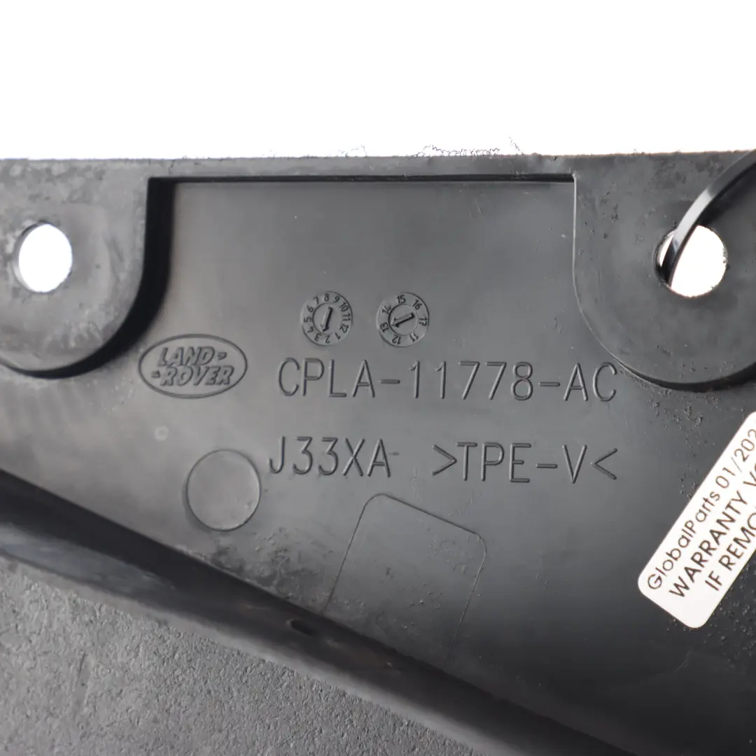 Range Rover L405 Air Deflector Mud Flap Rear Right O/S - SKU CPLA-11778-AC - Part number CPLA-11778-AC